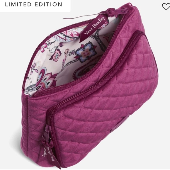 NWT Vera Bradley Velvet Quilted Compact Organizer - Picture 3 of 8